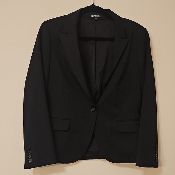 Express Jackets & Blazers - Express Classic Black Blazer